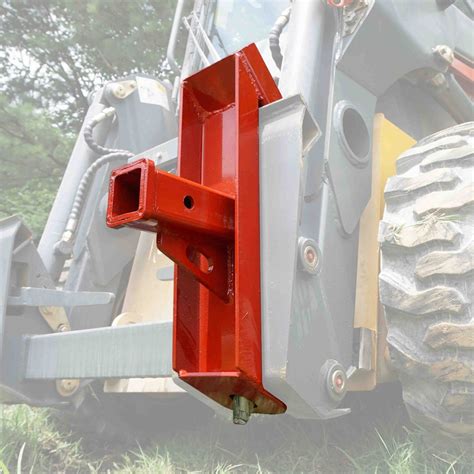 skid steer trailer hitch adapter|skid steer hitch attachments.